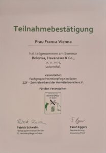 ZZF - Seminar Nov. 25 Bolonka, Havaneser & Co.